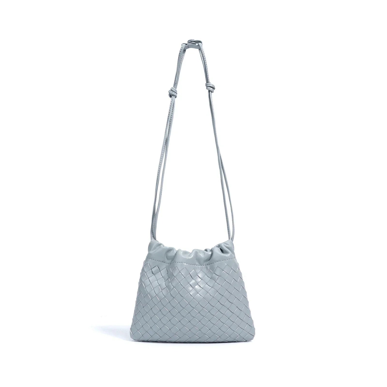 Rosa Elegante: Woven Sheepskin Crossbody Bag Rebooters