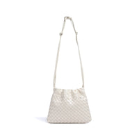 Rosa Elegante: Woven Sheepskin Crossbody Bag Rebooters