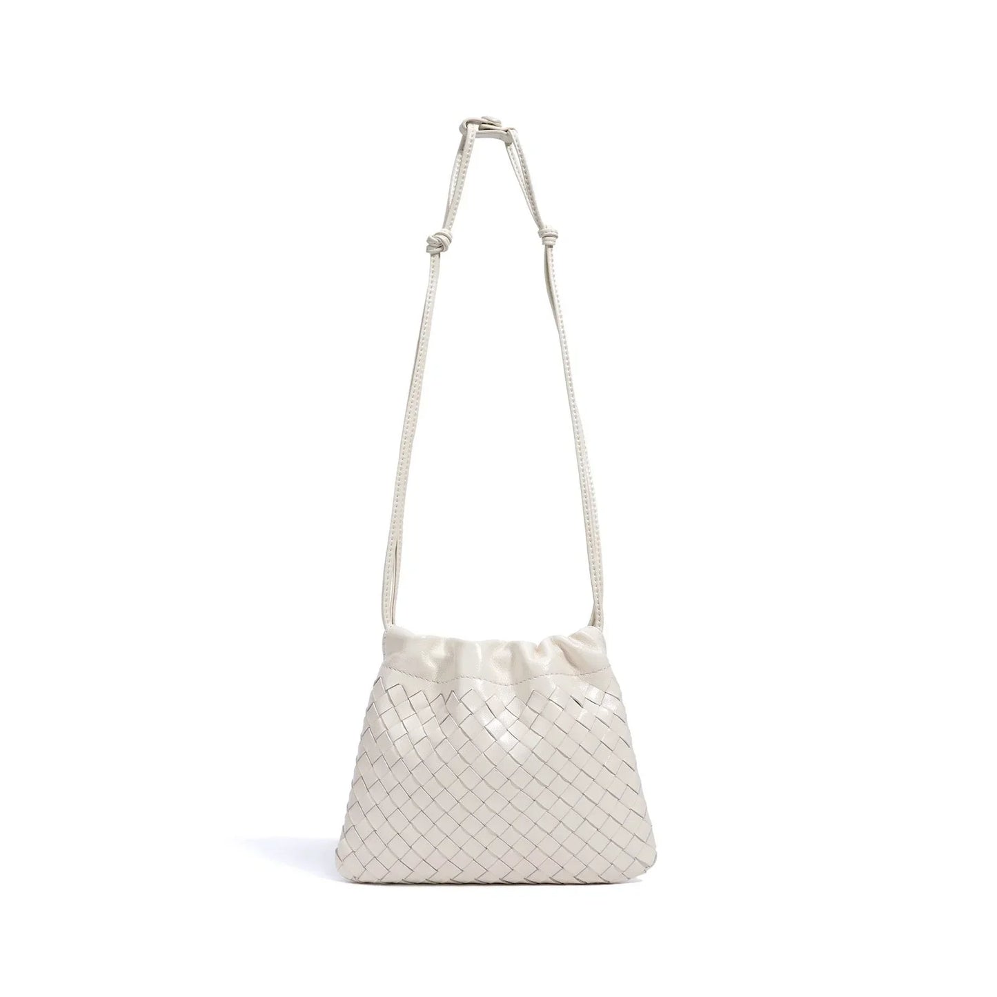 Rosa Elegante: Woven Sheepskin Crossbody Bag Rebooters