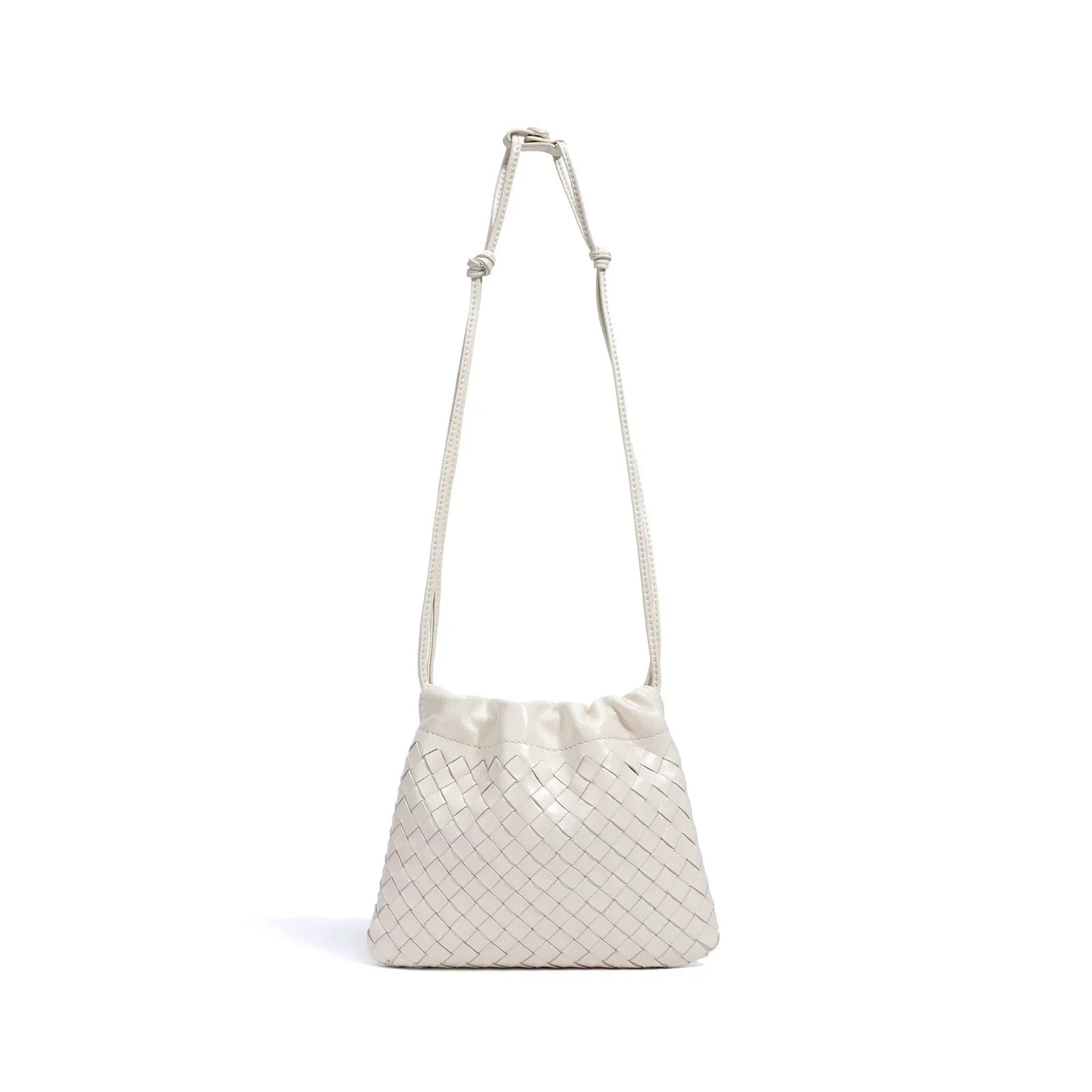 Rosa Elegante: Woven Sheepskin Crossbody Bag Rebooters