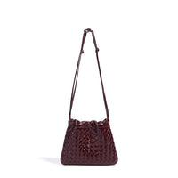 Rosa Elegante: Woven Sheepskin Crossbody Bag Rebooters