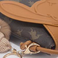 Raffaella Vintage Rabbit Leather Crossbody Bag Rebooters