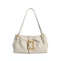 Giulia Elegante Genuine Leather Baguette Bag Rebooters
