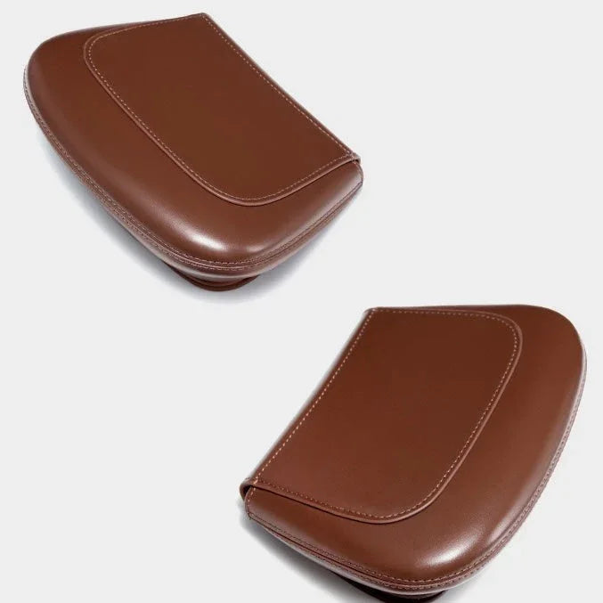 Giulia Chic Genuine Leather Saddle Bag Rebooters