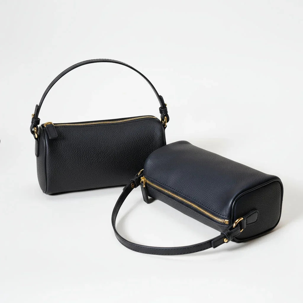 Giulia Elegante Leather Quilted Crossbody Clutch Rebooters