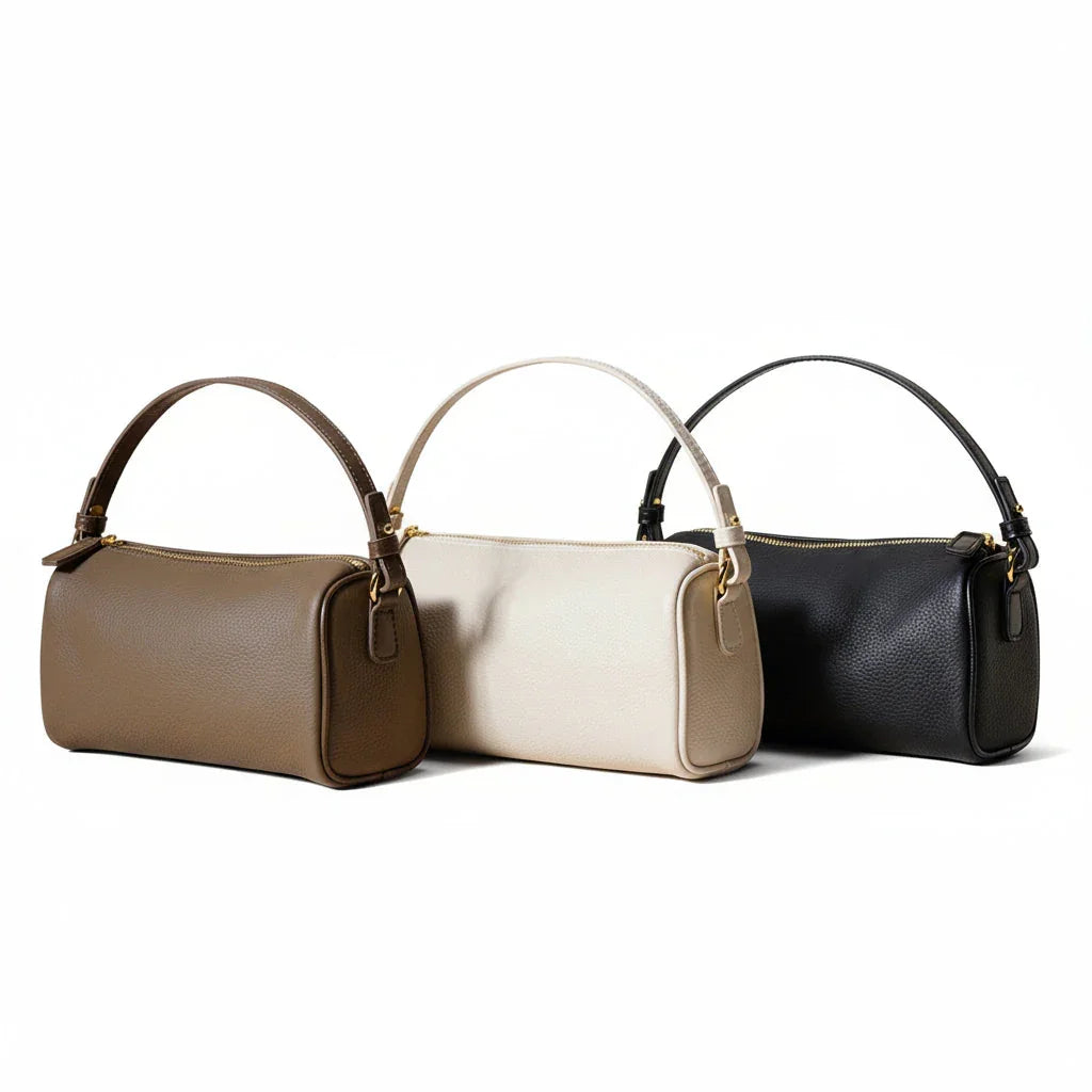 Giulia Elegante Leather Quilted Crossbody Clutch Rebooters