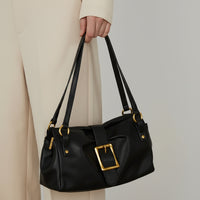 Giulia Elegante Genuine Leather Baguette Bag Rebooters