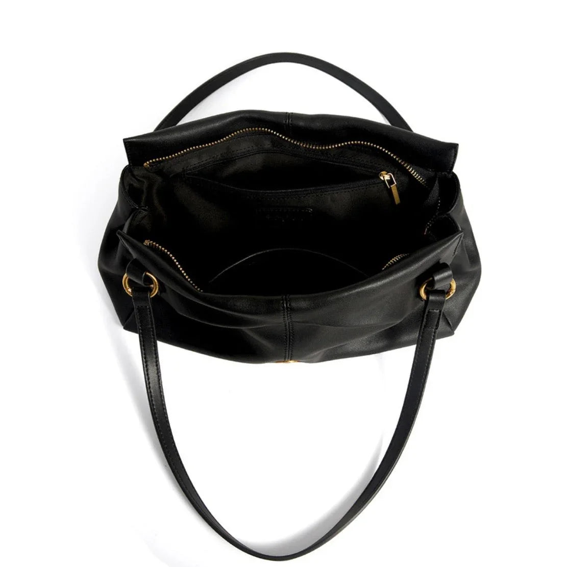 Giulia Elegante Genuine Leather Baguette Bag Rebooters