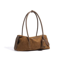 Luciana Luxe Leather Tassel Pendant Tote Rebooters