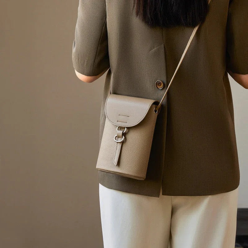 Giulia Eleganza Genuine Leather Mini Crossbody Bag Rebooters