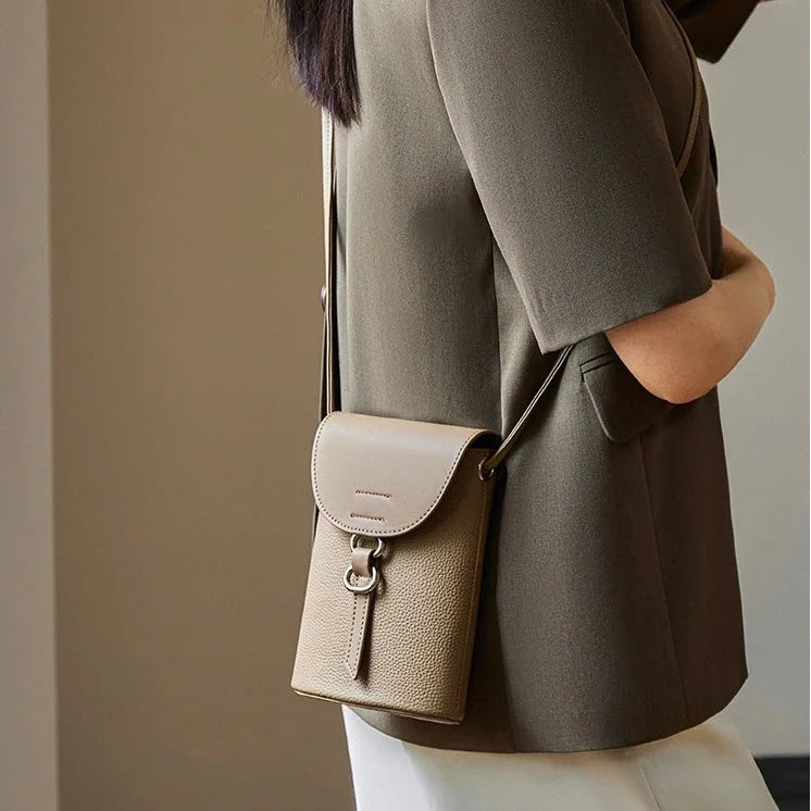 Giulia Eleganza Genuine Leather Mini Crossbody Bag Rebooters