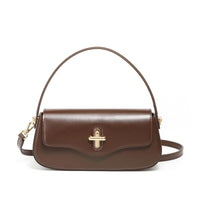 Luna Elegante Leather Baguette Bag Rebooters