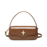 Luna Elegante Leather Baguette Bag Rebooters