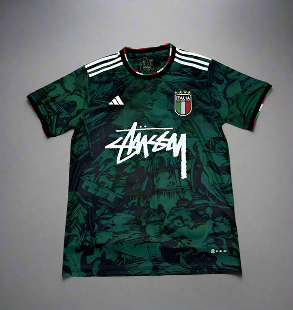 Italy X Stussy Jersey Special Edition Kit for Fans