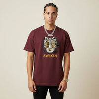 Japan T-Shirt Men’s Awaken Tiger Graphic | Rebooters
