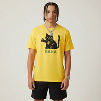 Japan T-Shirt Men's Baka Cat | Rebooters