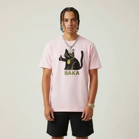 Japan T-Shirt Men's Baka Cat | Rebooters