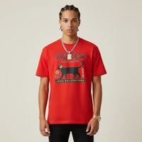 Japan T-Shirt Men’s Black Cat Records Jazz Printed Tee | Rebooters