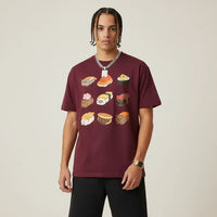 Japan T-Shirt Men’s Cat Sushi Platter | Rebooters