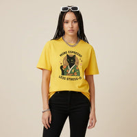 Japan T-Shirt Men’s Espresso Cat Kimono | Rebooters