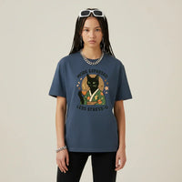 Japan T-Shirt Men’s Espresso Cat Kimono | Rebooters