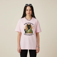 Japan T-Shirt Men’s Espresso Cat Kimono | Rebooters