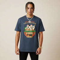 Japan T-Shirt Men’s Lucky Cat Ramen Shop Printed Tee | Rebooters
