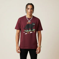 Japan T-Shirt Men’s Skater Cat Bye Graphic | Rebooters