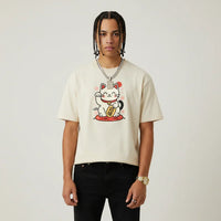 Japan T-Shirt Tokyo Lucky Cat Maneki-neko | Rebooters