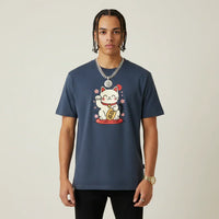 Japan T-Shirt Tokyo Lucky Cat Maneki-neko | Rebooters