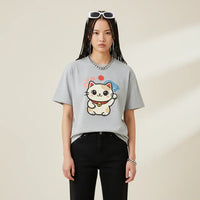 Japan Tokyo Kawaii  T-Maneki-neko Shirt | Rebooters
