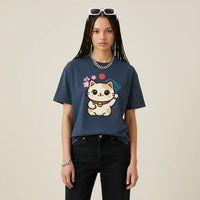 Japan Tokyo Kawaii  T-Maneki-neko Shirt | Rebooters