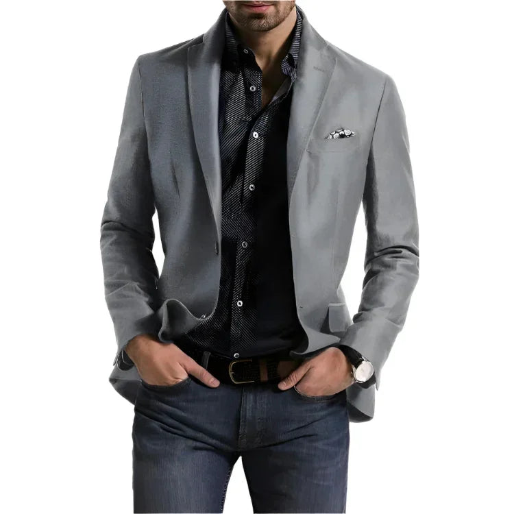 Juan Jose Men's Classic Casual Jacket Blazer for Style
