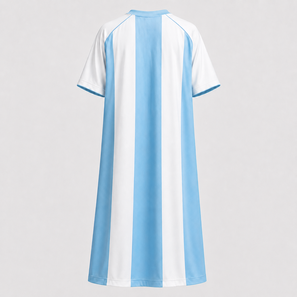 Kids Kaftan Boys Thobe Sky Blue Football Jersey Edition