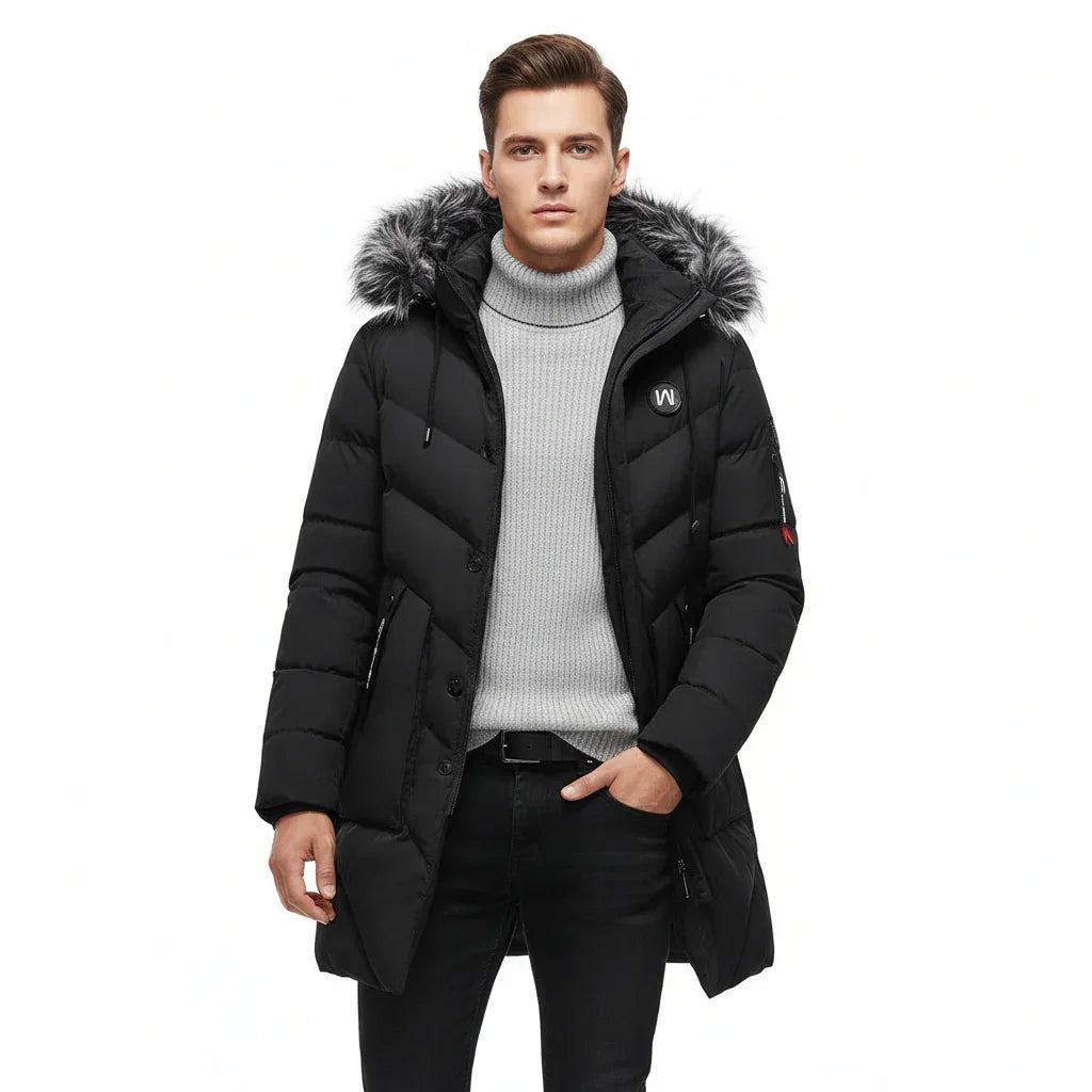 King Men's Parka Coat Jacket for Ultimate Winter Warmth - Rebooters