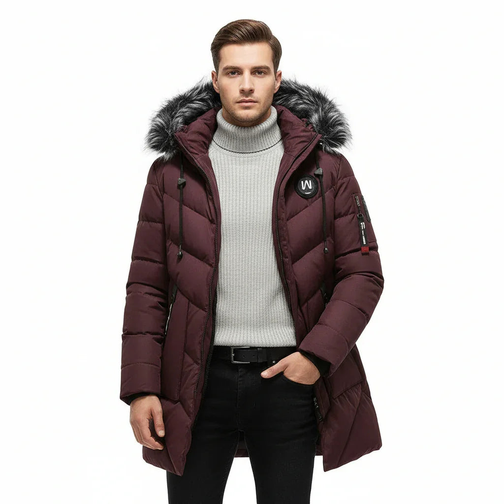 King Men's Parka Coat Jacket for Ultimate Winter Warmth - Rebooters