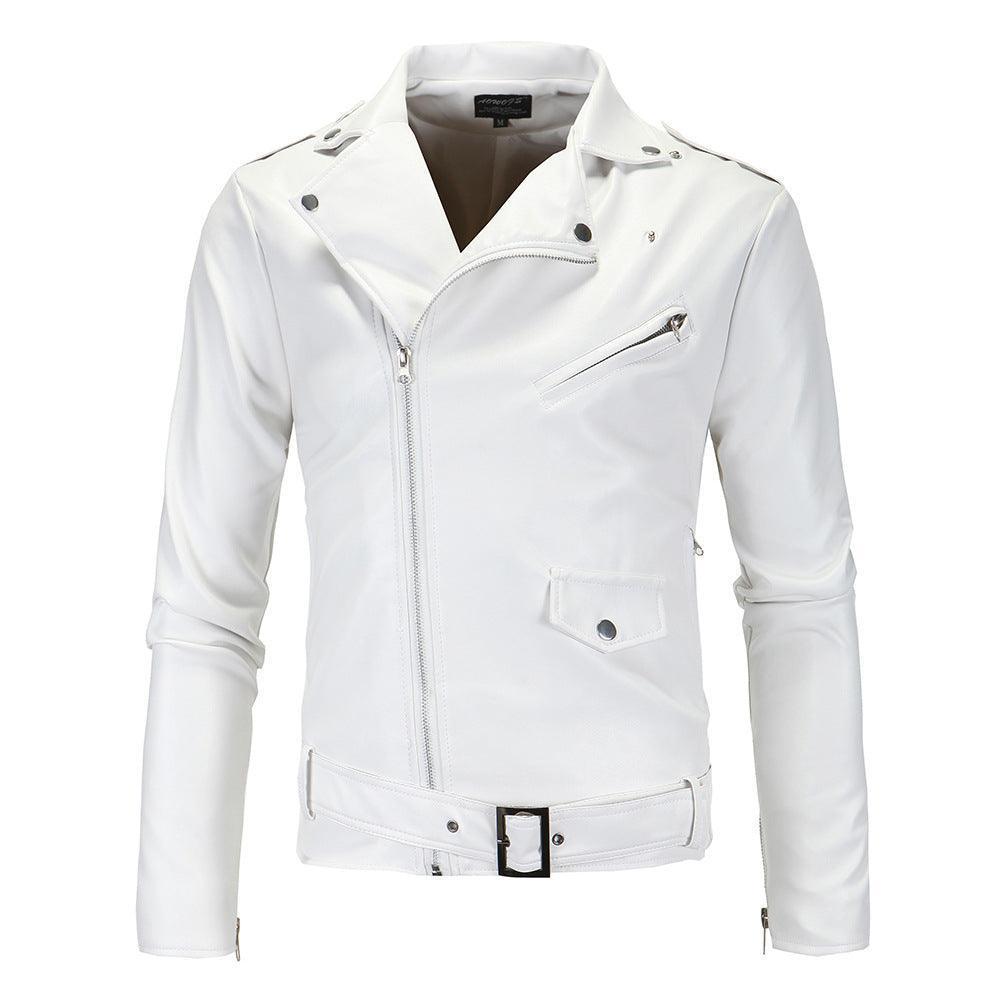 Lautaro Men's Slim-Fit Leather Jacket for Modern Style - Rebooters Mens Leather Jackets