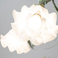 Vintage Bell Orchid Living Room Chandelier Design Light | Rebooters - Rebooters