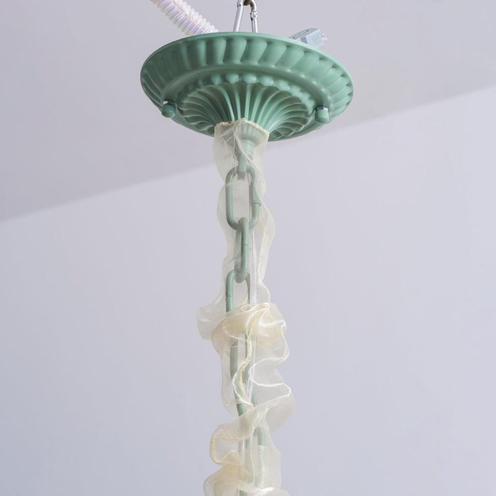 Vintage Bell Orchid Living Room Chandelier Design Light | Rebooters - Rebooters