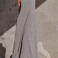 Alexa Elegant Strapless Geo Maxi Dress for Effortless Style Rebooters Maxi Women's Dresses