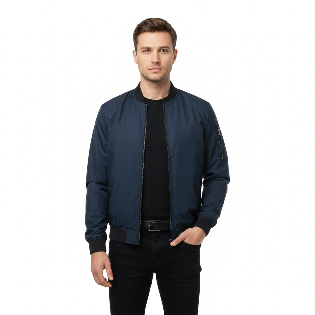 Madden Men's Bomber Jacket Broad Stylish for Casual Wear Rebooters Mens Jackets