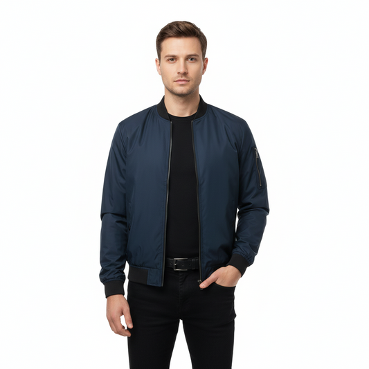Madden Men's Bomber Jacket Broad Stylish for Casual Wear Rebooters Mens Jackets