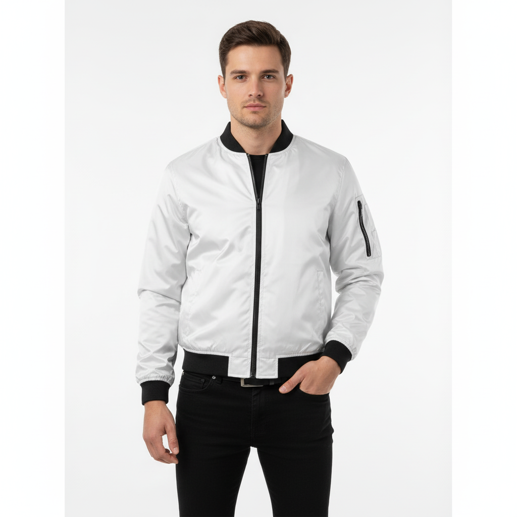Madden Men's Bomber Jacket Broad Stylish for Casual Wear Rebooters Mens Jackets