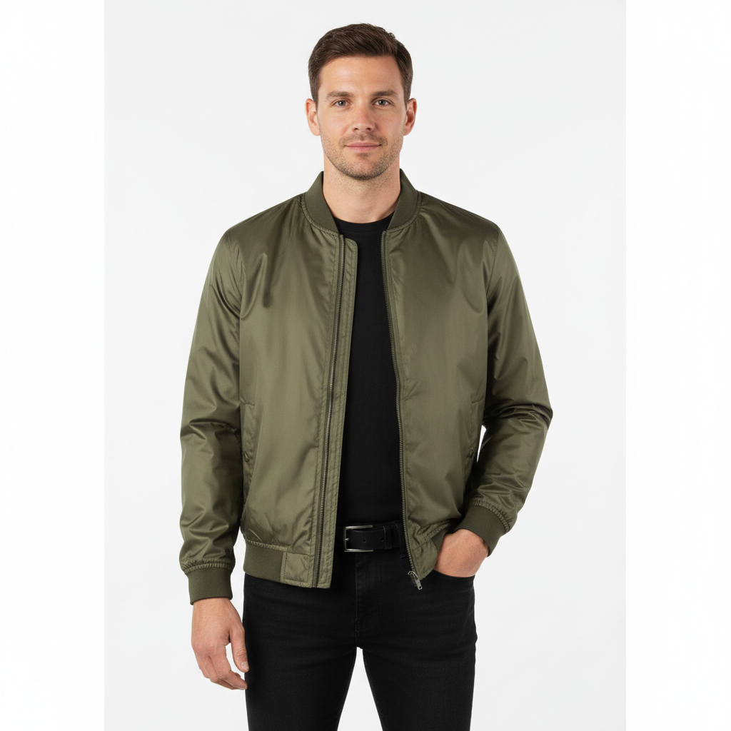 Madden Men's Bomber Jacket Broad Stylish for Casual Wear Rebooters Mens Jackets