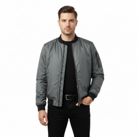 Madden Men's Bomber Jacket Broad Stylish for Casual Wear Rebooters Mens Jackets