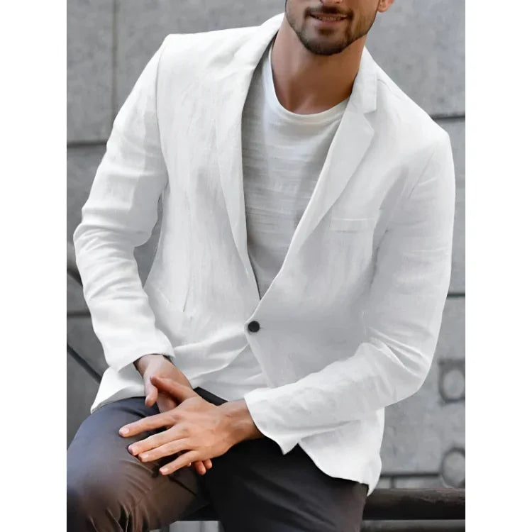 Matias Men's Casual Blazer Jacket for Stylish Comfort