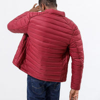Men's Puffer Jacket - Lightweight Warm Windproof Casual Down - Rebooters