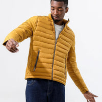 Men's Puffer Jacket - Lightweight Warm Windproof Casual Down - Rebooters