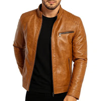 Men's Leather Jacket Romeo | Rebooters