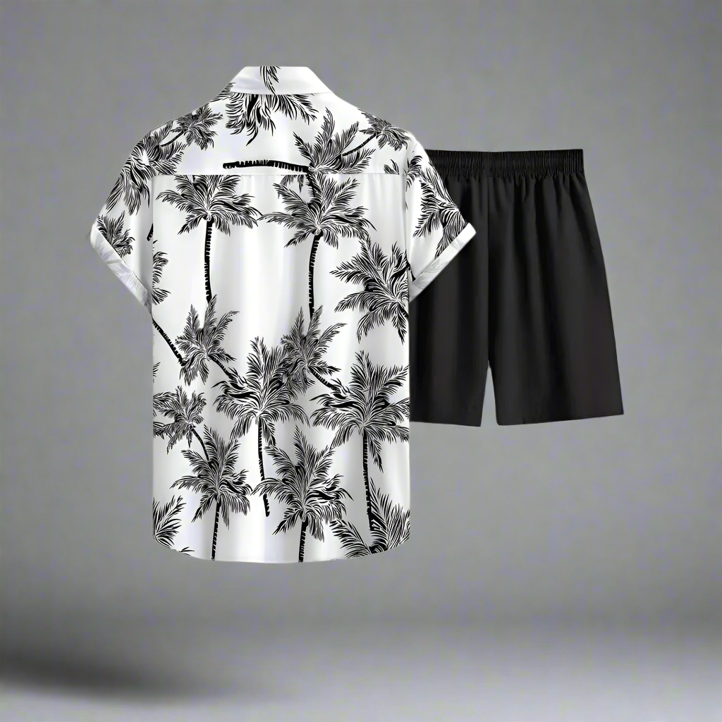 Men's Lightweight Two-Piece Summer Outfit for Effortless Style Rebooters mens 2 piece set